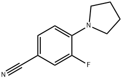 3-Fluoro-4-(pyrrolidin-1-yl)benzonitrile