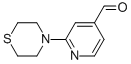 2-(Thiomorpholin-4-yl)isonicotinaldehyde