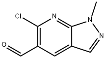 6-CHLORO-1-METHYL-1H-PYRAZOLO[3,4-B]PYRIDINE-5-CARBALDEHYDE