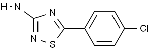 5-(4-氯苯基)-1,2,4-噻二唑-3-胺