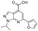 6-(Furan-2-yl)-1-isopropyl-1H-pyrazolo[3,4-b]pyridine-4-carboxylic acid