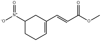 (E)-3-(5-硝基-1-环己烯-1-基)丙烯酸甲酯