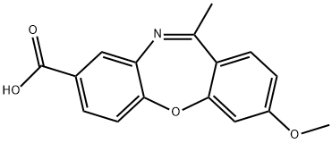 3-methoxy-11-methyldibenz(b,f)oxazepine-8-carboxylate