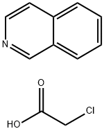 Acetic acid, chloro-, reaction products with isoquinoline