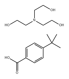 Benzoic acid, 4-(1,1-dimethylethyl)-, reaction products with triethanolamine