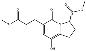 (3S)-8-hydroxy-6-(2-methoxycarbonylethyl)-5-oxo-1,2,3,5-tetrahydroindolizine-3-carboxylic acid methyl ester