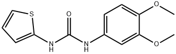 1-(3,4-Dimethoxy-phenyl)-3-thiophen-2-yl-urea