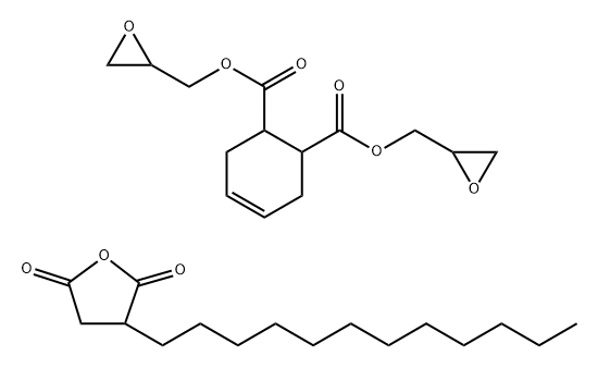 4-Cyclohexene-1,2-dicarboxylic acid, bis(oxiranylmethyl) ester, reaction products with 3-dodecyldihydro-2,5-furandione