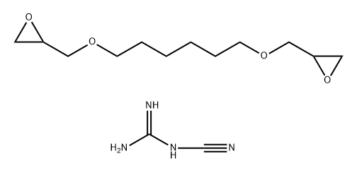 Guanidine, cyano-, reaction products with 2,2'-[1,6-hexanediylbis(oxymethylene)]bis[oxirane]