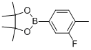 2-(3-Fluoro-4-methylphenyl)-4,4,5,5-tetramethyl-1,3,2-dioxaborolane