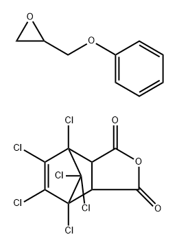 4,7-Methanoisobenzofuran-1,3-dione, 4,5,6,7,8,8-hexachloro-3a,4,7,7a-tetrahydro-, reaction products with glycidyl Ph ether