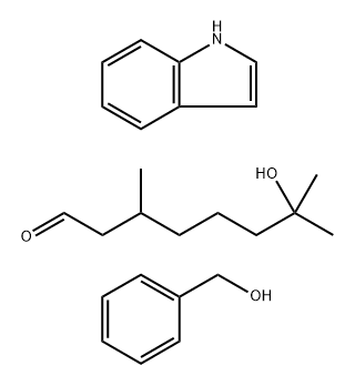 Octanal, 7-hydroxy-3,7-dimethyl-, reaction products with benzyl alc. and 1H-indole