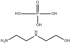 Phosphoric acid, bis(C8-18 and C18-unsatd. branched and linear alkyl) esters, compds. with 2-[(2-aminoethyl)amino]ethanol