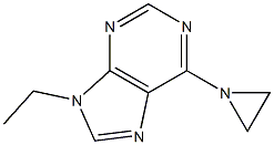 9H-Purine,6-(1-aziridinyl)-9-ethyl-