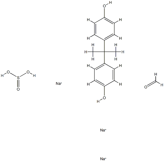 Sulfurous acid, monosodium salt, reaction products with bisphenol A disodium salt and formaldehyde