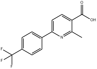 2-Methyl-6-(4-(trifluoromethyl)phenyl)nicotinic acid