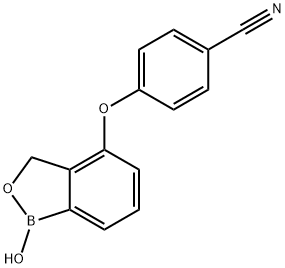 Benzonitrile, 4-[(1,3-dihydro-1-hydroxy-2,1-benzoxaborol-4-yl)oxy]-