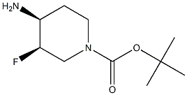 (3R,4S)-N-BOC-3-氟-4-胺基哌啶