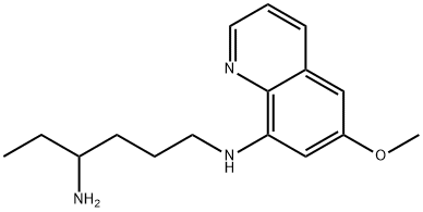 1,4-Hexanediamine, N-(6-methoxy-8-quinolinyl)- (9CI)