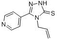 4-烯丙基-5-吡啶-4-基-4H-1,2,4-噻唑-3-硫醇