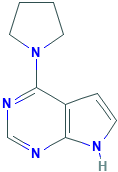 4-(吡咯烷-1-基)-7H-吡咯并[2,3-d]嘧啶