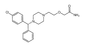 (R)-2-(2-(4-((4-chlorophenyl)(phenyl)methyl)piperazin-1-yl)ethoxy)acetamide