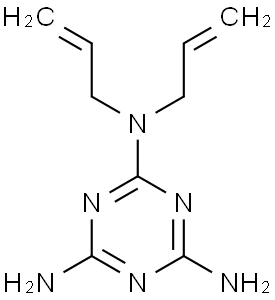 5-triazine-2,4,6-triamine,n,n-di-2-propenyl-3
