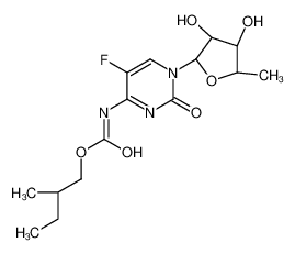 5'-脱氧- 5 -氟-N -[(2-甲基丁)羰基]胞苷