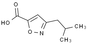 3-异丁基异恶唑-5-羧酸