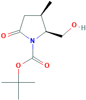 (2S,3R)-N-(tert-Butyloxycarbonyl)-3-methyl-pyroglutaminol