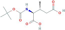 (3R)-N-(tert-Butyloxycarbonyl)-3-methyl-L-glutamic Acid