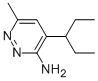 6-methyl-4-(pentan-3-yl)pyridazin-3-amine