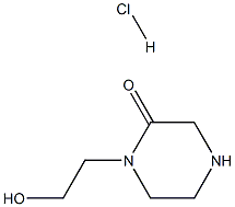 1-(2-hydroxyethyl)piperazin-2-one hydrochloride