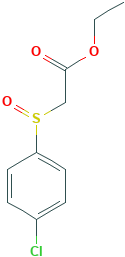 Ethyl 2-(4-chlorophenylsulfinyl)acetate