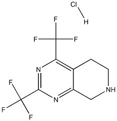 5,6,7,8-四氢-2,4-双(三氟甲基)吡啶并[3,4-D]嘧啶盐酸盐