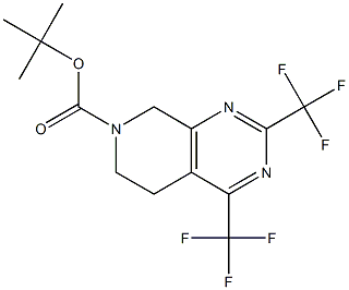 2,4-二(三氟甲基)-5- 6-二氢吡啶并[3,4-D]嘧啶-7(8H)-羧酸叔丁酯