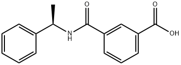 Benzoic acid, 3-[[[(1R)-1-phenylethyl]amino]carbonyl]-