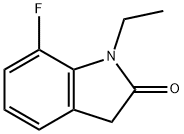 1-ethyl-7-fluoro-2,3-dihydro-1H-indol-2-one