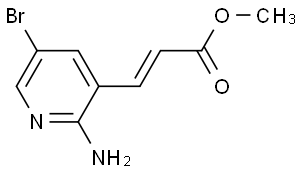 3-(2-Amino-5-Bromo-Pyridin-3-yl)Acrylic Acid Methyl Ester