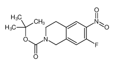 tert-Butyl 7-fluoro-6-nitro-3,4-dihydroisoquinolin e-2(1H)-carboxylate...