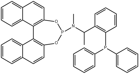 (11bS)-N-((S)-1-(2-(diphenylphosphanyl)phenyl)ethyl)-N-methyldinaphtho[2,1-d:1',2'-f][1,3,2]dioxaphosphepin-4-amine