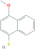1-Naphthalenethiol,4-methoxy-(7CI,9CI)