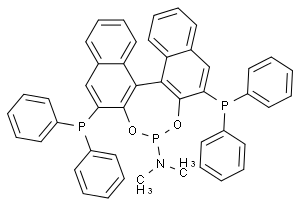 (11BR)-2,6-双(二苯基膦)-N,N-二甲基二萘并[2,1-D:1′,2′-F]-1,3,2-二氧杂膦-4-胺