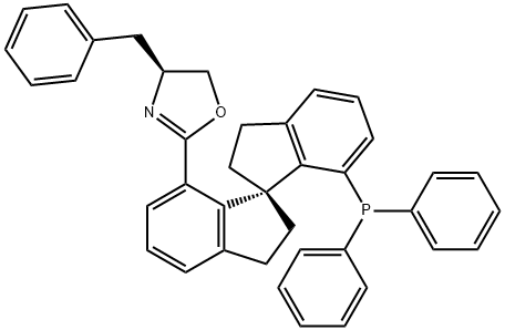(4S)-2-[(1S)-7'-(Diphenylphosphino)-2,2',3,3'-tetrahydro-1,1'-spirobi[1H-inden]-7-yl]-4,5-dihydro-4-(phenylmethyl)oxazole