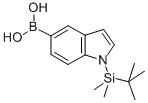 (1-(叔丁基二甲基甲硅烷基)-1H-吲哚-5-基)硼酸