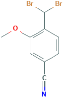 4-DibroMoMethyl-3-Methoxybenzonitrile