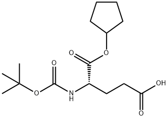 (4S)-4-[(TERT-BUTOXYCARBONYL)AMINO]-5-(CYCIOPENTYLOXY)-5-OXOPENTANOIC ACID