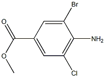 METHYL 4-AMINO-3-BROMO-5-CHLOROBENZOATE