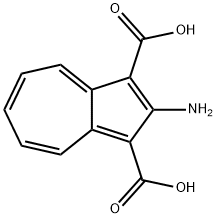 1,3-Azulenedicarboxylic acid, 2-amino-