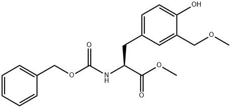 N-(benzyloxycarbonyl)-3-(methoxymethyl)- (S)-tyrosine methyl este